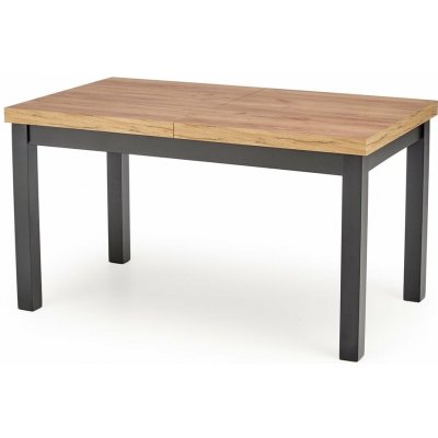 Halmar TIAGO rozkládací 140-220/80 dub nohy černá – Zboží Dáma