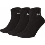 Nike 3PPK VALUE COTTON QUARTER SX4926001 černá – Hledejceny.cz