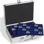 LEUCHTTURM Kufr na plata na mince CARGO S6 modré plata Typ Průměr 33 mm – Zboží Mobilmania