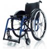 Invalidní vozík EXELLE Aktivní vozík skládací Modrý