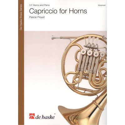 Capriccio for Horns skladba pro tři lesní rohy a klavír – Zboží Mobilmania