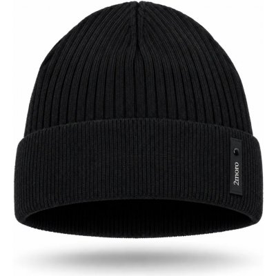 2moro minimalistická beanie čepice Černá – Hledejceny.cz