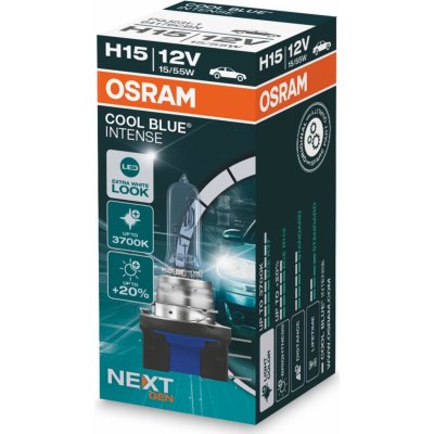 Osram Cool Blue Intense H15 PGJ23t-1 12V 15/55W