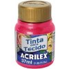 Barva na textil Acrilex Barva na textil 37 ml metalická cherry 826