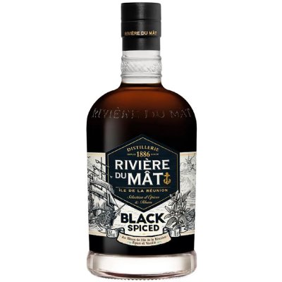 Riviére du Mat Black Spiced 40% 0,7 l (holá láhev) – Zboží Mobilmania