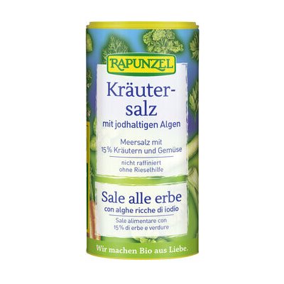 Rapunzel Bylinková sůl jodizovaná 125g bio BIO VEGAN BEZLEPEK – Hledejceny.cz