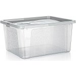 BRILANZ box úložný MULTIBOX 20l, 40x33x20cm, víko, klip, PH – Zboží Mobilmania