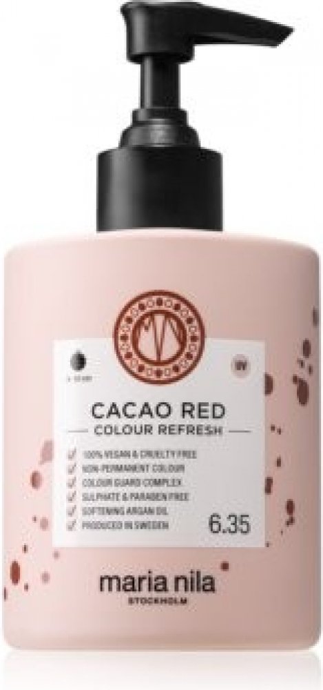 Maria Nila Colour Refresh Cacao Red 6.35 maska s barevnými pigmenty 300 ml  | Srovnanicen.cz