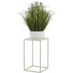 HowHomely Stojan na květiny DD0493 40 x 24 cm krémová – Hledejceny.cz