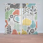 Záclony Dětské malování: 2 ks - 150x250 cm - Sablio – Hledejceny.cz