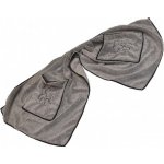 Nobby ručník s návleky na ruce šedý 100 x 50 cm – Hledejceny.cz