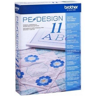 Brother PE Design 11 profesionální software pro tvorbu výšivek – Hledejceny.cz