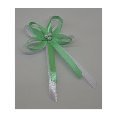 Bílo - zelený vývazek (velký) – Zboží Mobilmania