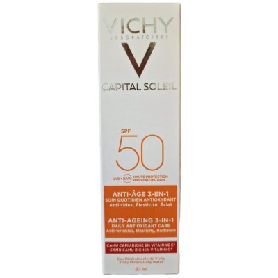 Vichy Capital Soleil Anti-Age SPF50+ krém 50 ml – Zboží Dáma
