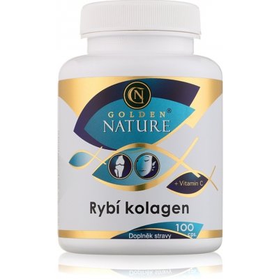 Golden Nature Rybí kolagen + Vitamin C 100 tablet – Hledejceny.cz