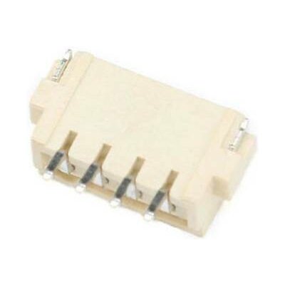 LaskaKit JST-XH 2.5mm SMD konektor do DPS, pravoúhlý Počet pinů: 4P – Sleviste.cz
