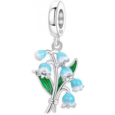 Prosperk Stříbrný korálek na náramek konvalinka S3852 – Hledejceny.cz