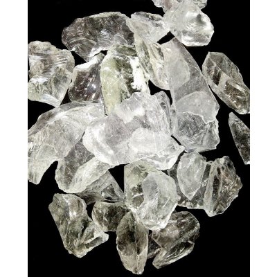 Skleněné kameny štěrk do pryskyřice 10 60 mm – Zboží Dáma