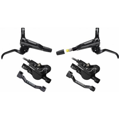 brzda kotoučová SHIMANO MT501 p+z (750+1500 mm) komplet bez kotoučů, čer.hadice (zadní J-kit) – Hledejceny.cz