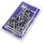 Střešní šroub + EPDM 4,8 x 35 RAL 9006 - stříbrná - Balení 20 ks – Zboží Mobilmania
