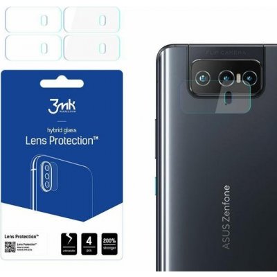 3MK 4x Tvrzené sklo pro fotoaparát Asus ZenFone 8 Flip 5G 33775 – Zboží Mobilmania