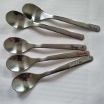 Čajové lžičky se jménem - 13 cm (1 ks) – Zboží Mobilmania
