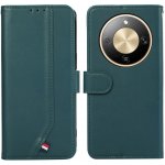 Abeel Delicate Peněženkový obal Honor Magic8 Lite 5G zelený – Hledejceny.cz