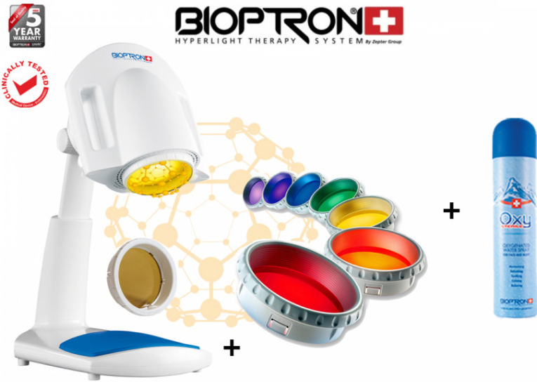 Bioptron Pro 1+ malý stojan + Terapie barvami + OXY Sprej od 70 291 Kč -  Heureka.cz