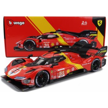 Model BBurago Ferrari 499P NR.51 Le Mans 2023 Winner 1:18