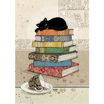 Přání do obálky Bug Art - Books Kitty