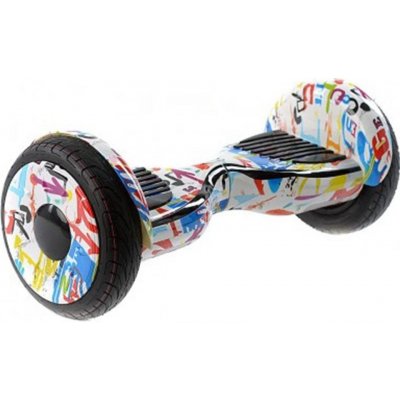 Hoverboard EcoWheel 10" Cross s bluetooth Crazy White – Hledejceny.cz