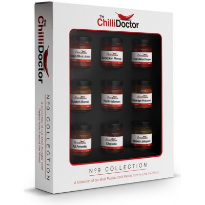The ChilliDoctor 9x Chilli Mash 40 ml – Zboží Dáma