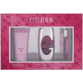 Guess For Women EDP 75 ml + EDP 15 ml + tělové mléko 200 ml dárková sada