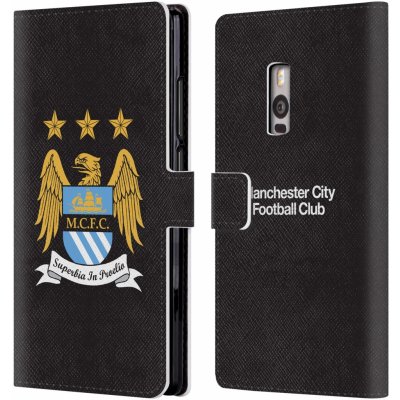 Pouzdro HEAD CASE OnePlus 2 ( TWO ) Oficiální Manchester City znak a černé pozadí – Zboží Mobilmania