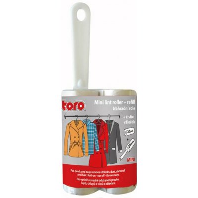 TORO váleček čistící mini + náhradní náplň, 2,8 x 7,5 cm – Hledejceny.cz