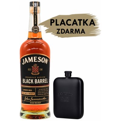 Jameson Black Barrel 40% 0,7 l (kazeta) – Zboží Dáma