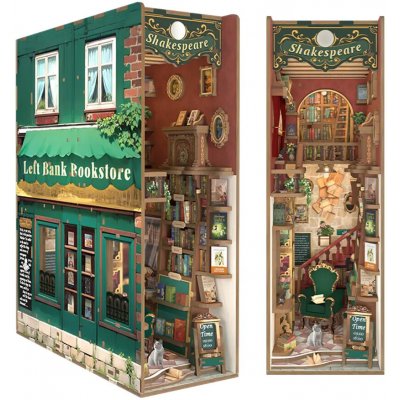 Tonecheer 3D puzzle Bookstore Left Bank – Hledejceny.cz
