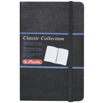 Herlitz Záznamní kniha Classic Collection linka A6 96 listů – Hledejceny.cz