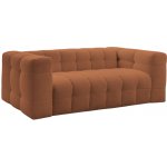 Bobochic Paris Terakotově oranžová bouclé rozkládací pohovka Cloud 228 cm – Sleviste.cz