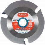 VIDIOVÝ KOTOUČ NA DŘEVO 125 mm 3 ZUBY DO ÚHLOVÉ BRUSKY ŘEZNÝ – Zboží Dáma