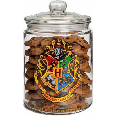 CurePink Skleněná dóza Harry Potter Bradavice 21 2 litry – Zboží Mobilmania