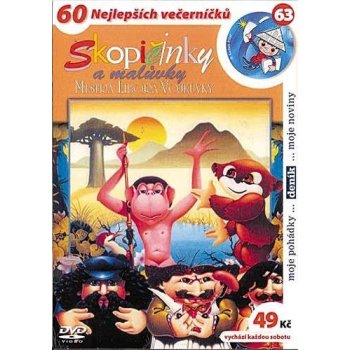 Skopičiny a malůvky mistra Libora Vojkůvky, papírový obal DVD