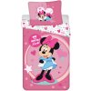 Jerry Fabrics Povlečení Minnie Sweet like me micro Polyester mikrovlákno 140x200 70x90