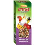 Avicentra Sticks tyčinky ovocné ořechové pro malé papoušky 110 g – Hledejceny.cz
