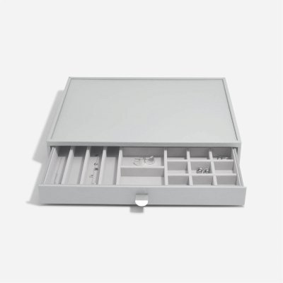 Stackers box na šperky Pebble Grey Supersize All In One