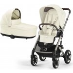 Cybex Talos 2023 sada Lux 2v1 Talos S Lux + Cot S Lux Seashell Beige – Zboží Dáma