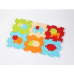 Ludi Puzzle pěnové 46,5x31,5 cm zvířátka Bílá – Hledejceny.cz