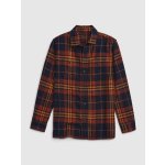 GAP LS Flannel chlapecká košile červená – Sleviste.cz