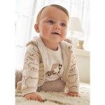 Mayoral tepláková souprava s tričkem 2628-44 s autíčky – Zboží Dáma