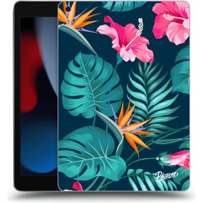 Picasee silikonový Apple iPad 10.2" 2021 9. gen Pink Monstera čiré – Zboží Mobilmania